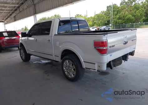 2013 Ford F-150 Platinum from USA, damaged, VIN 1FTFW1CF1DFD23457